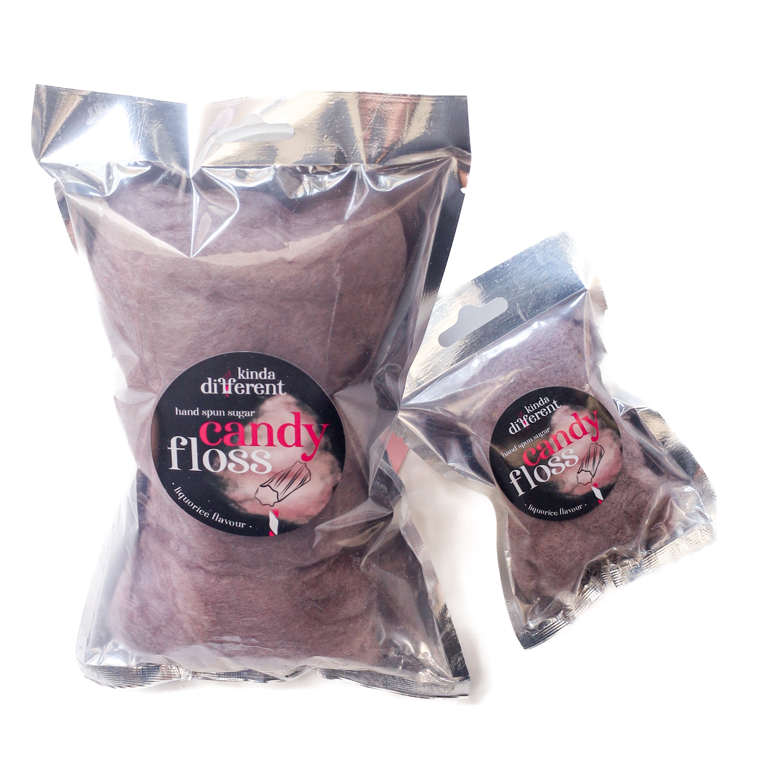 Liquorice Flavoured Candy Floss (Cotton Candy)