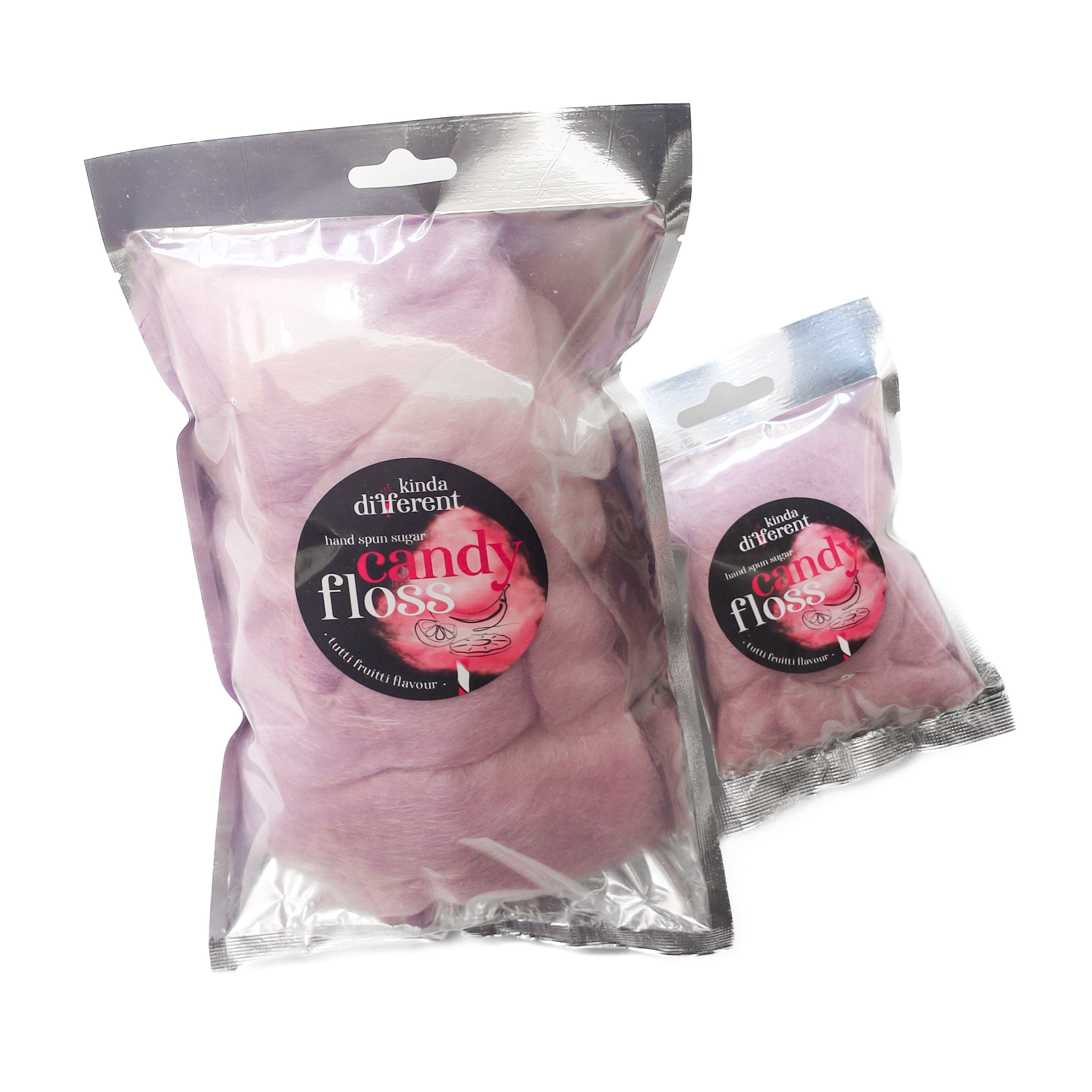 Tutti Frutti Flavoured Candy Floss (Cotton Candy)