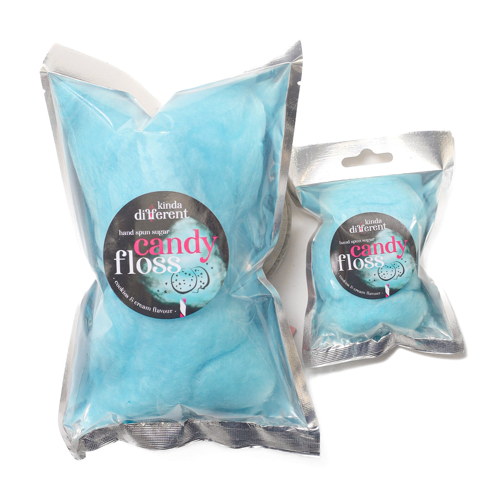 Cookies & Cream Flavoured Candy Floss (Cotton Candy)
