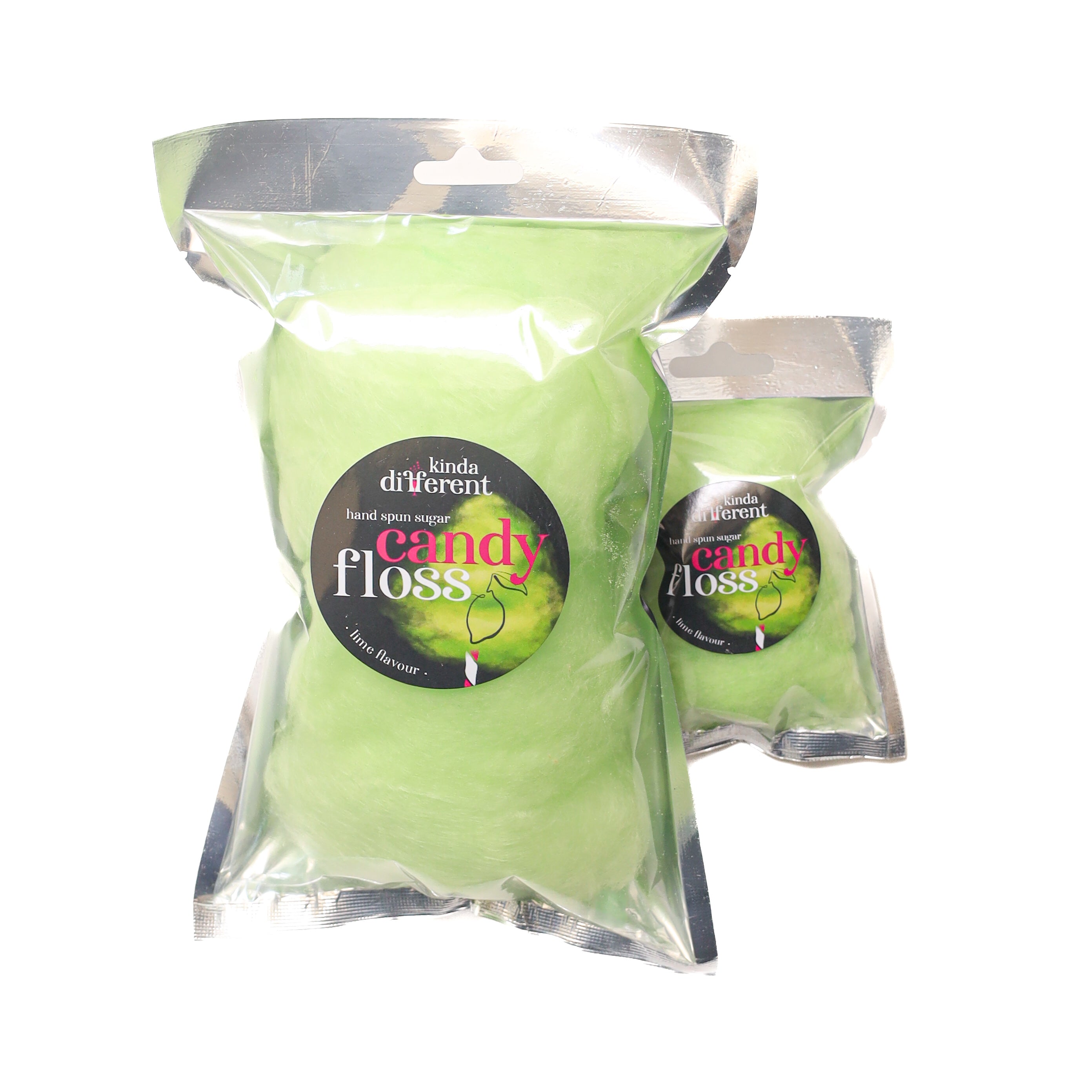 Lime Flavoured Candy Floss (Cotton Candy)