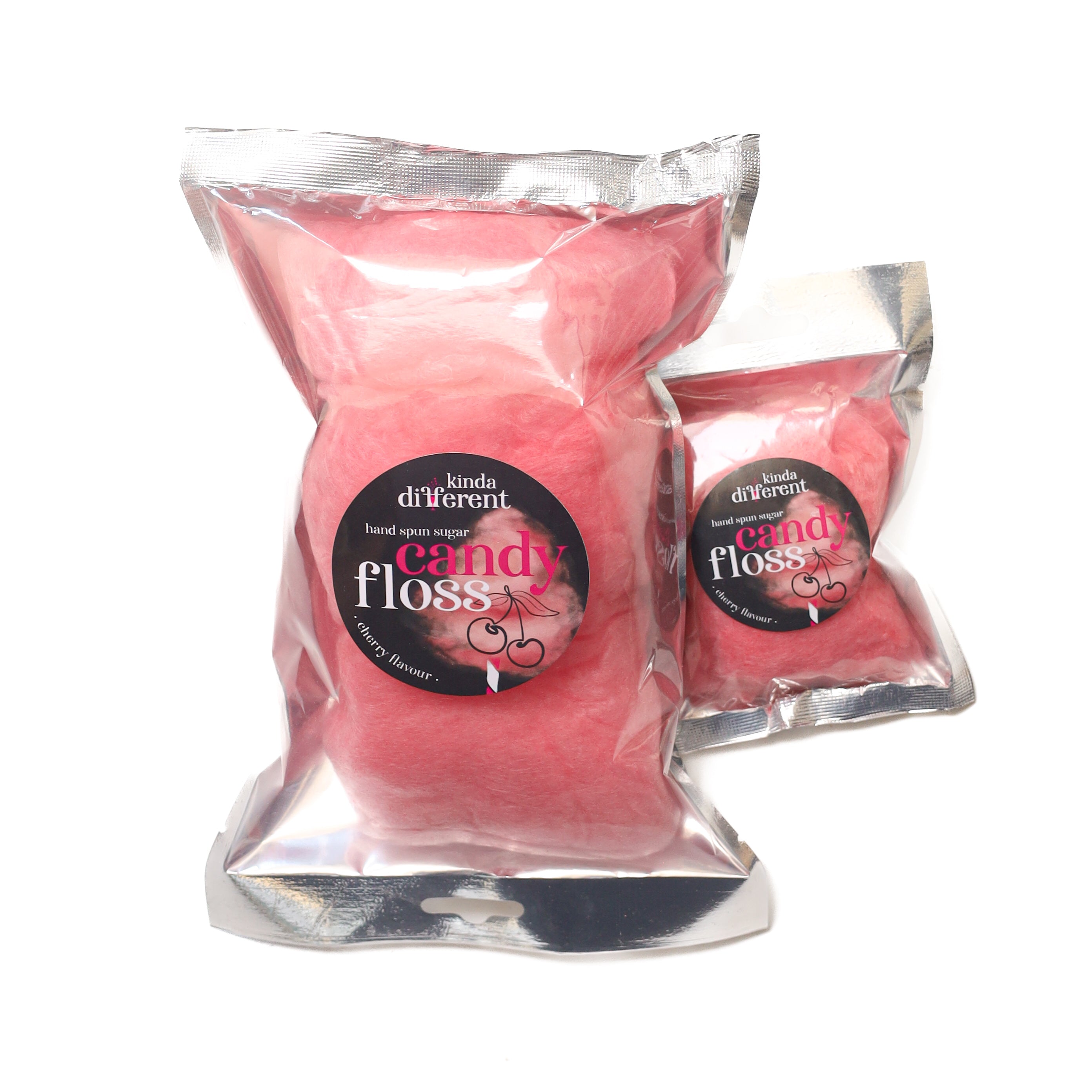 Cherry Flavoured Candy Floss (Cotton Candy)