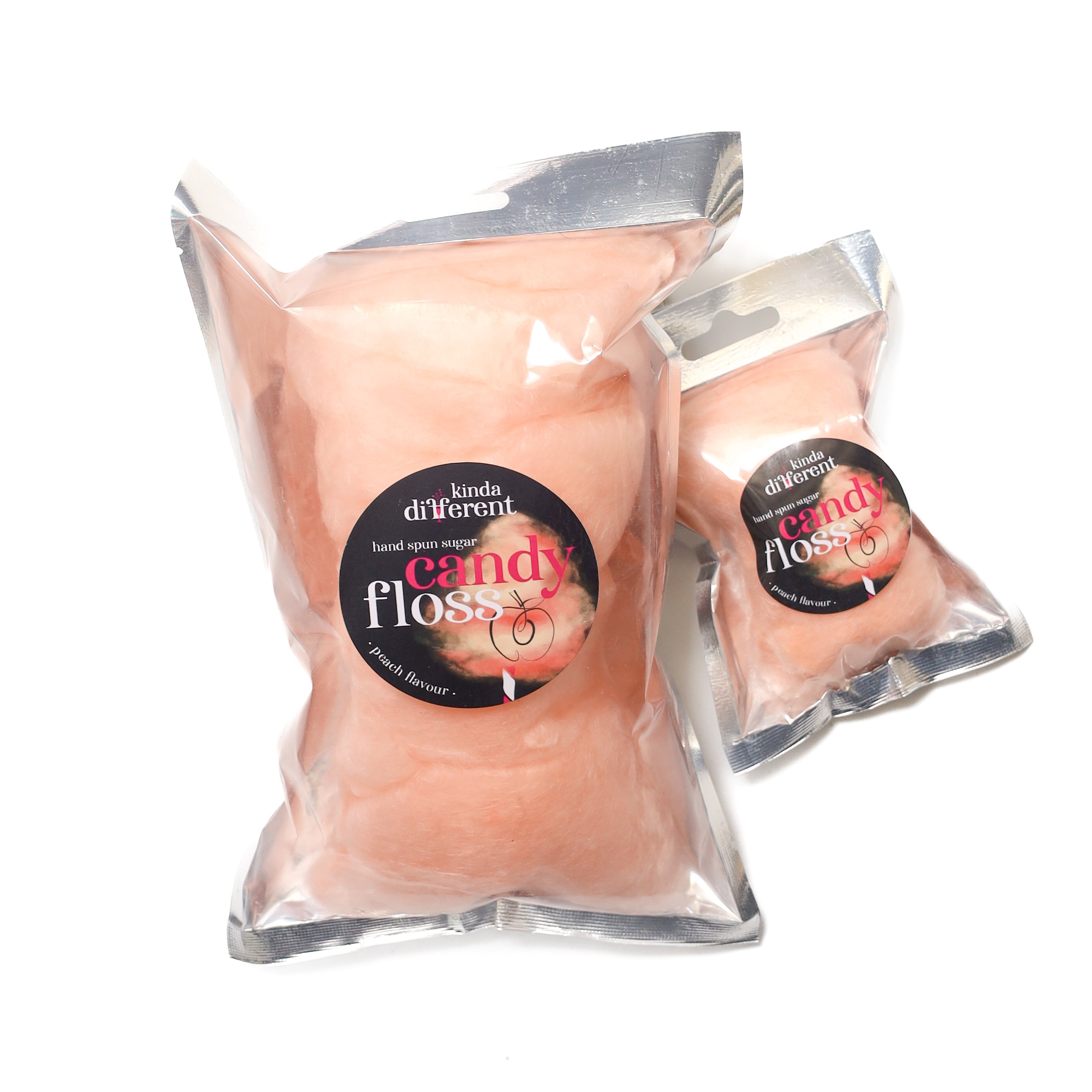 Peach Flavoured Candy Floss (Cotton Candy)