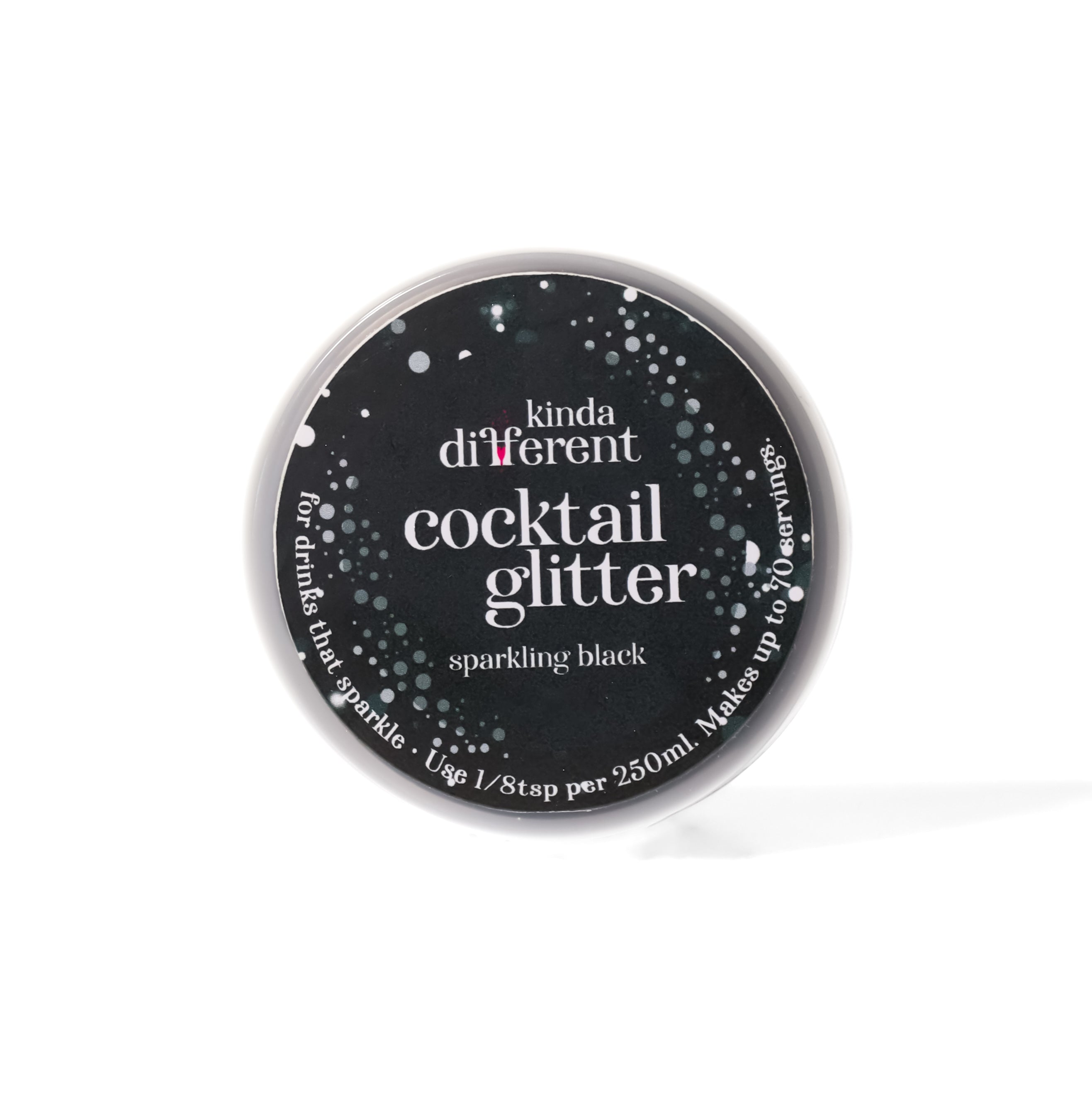 Cocktail Glitter - Sparkling Black
