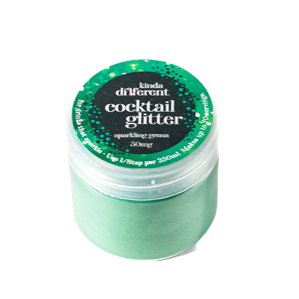 Cocktail Glitter Sparkling Green 50 gram