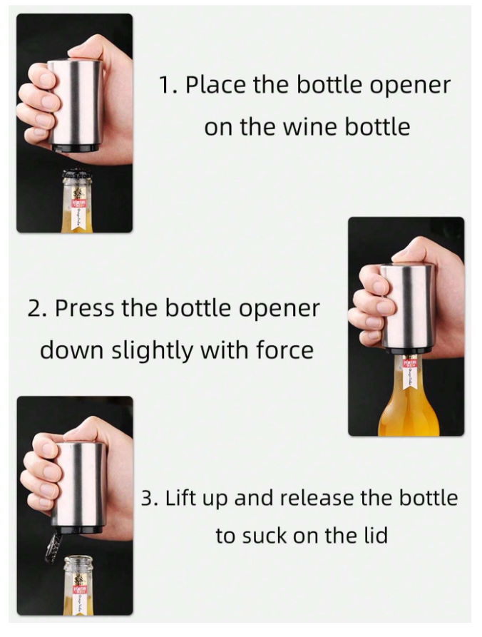 Easy-to-use Bottle Opener